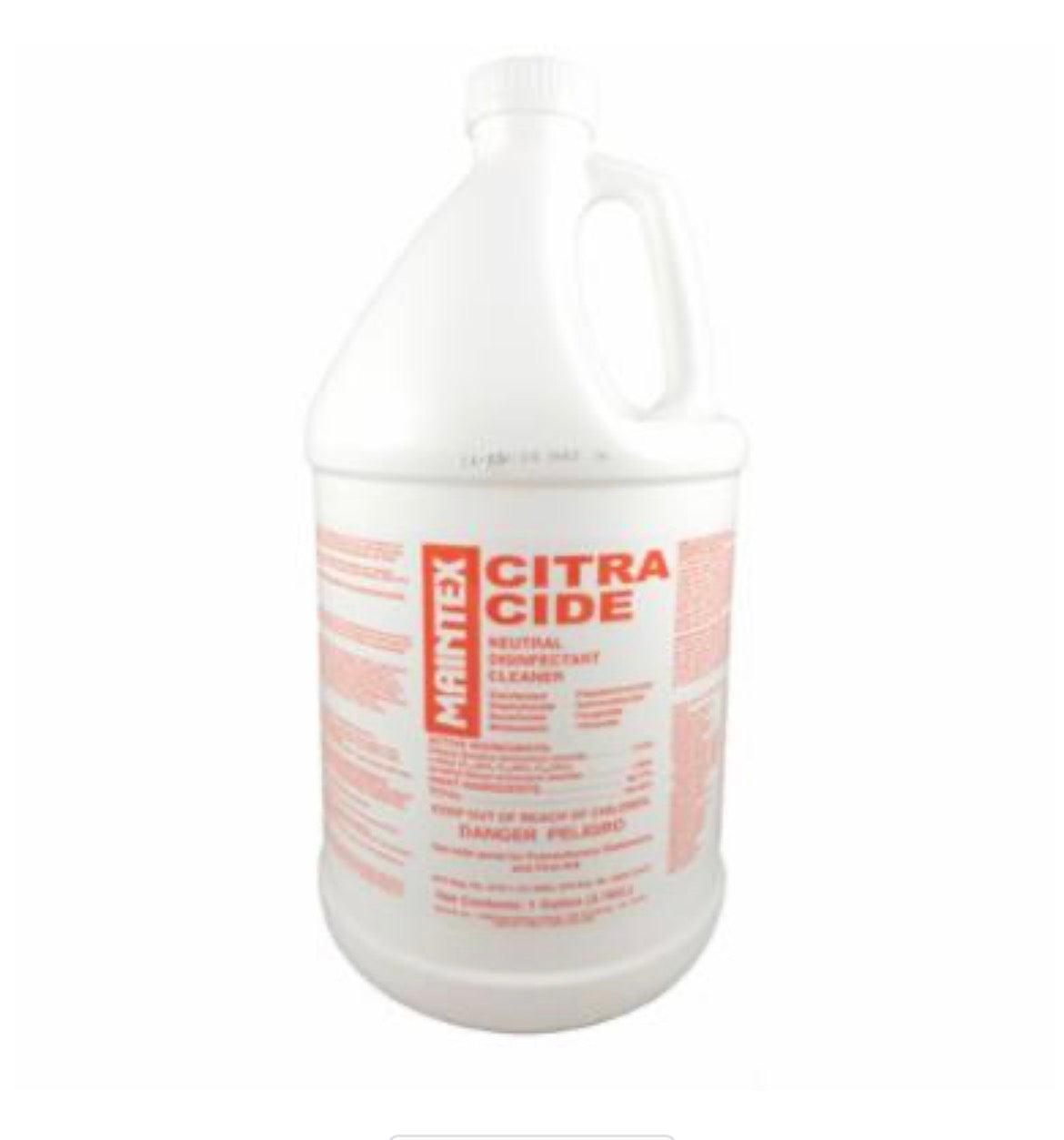 Lemon Disinfectant Cleaner Gallon 4/cs