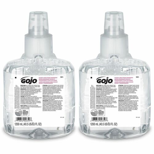 191102CT Gojo® LTX-12 Clear Mild Foam Handwash Refill 2pk