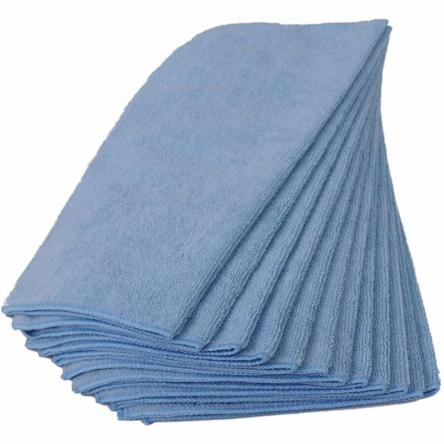 Genuine Joe 16 x 16 General Purpose Microfiber Cloth 12pk