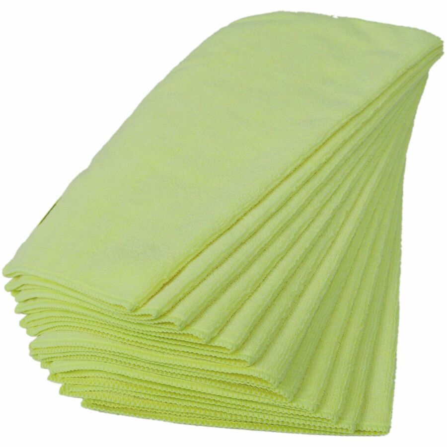 Genuine Joe 16 x 16 General Purpose Microfiber Cloth 12pk