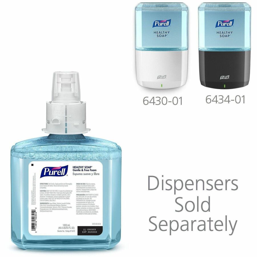 647202 PURELL® ES6 HEALTHY SOAP™ Gentle & Free Foam 2pk
