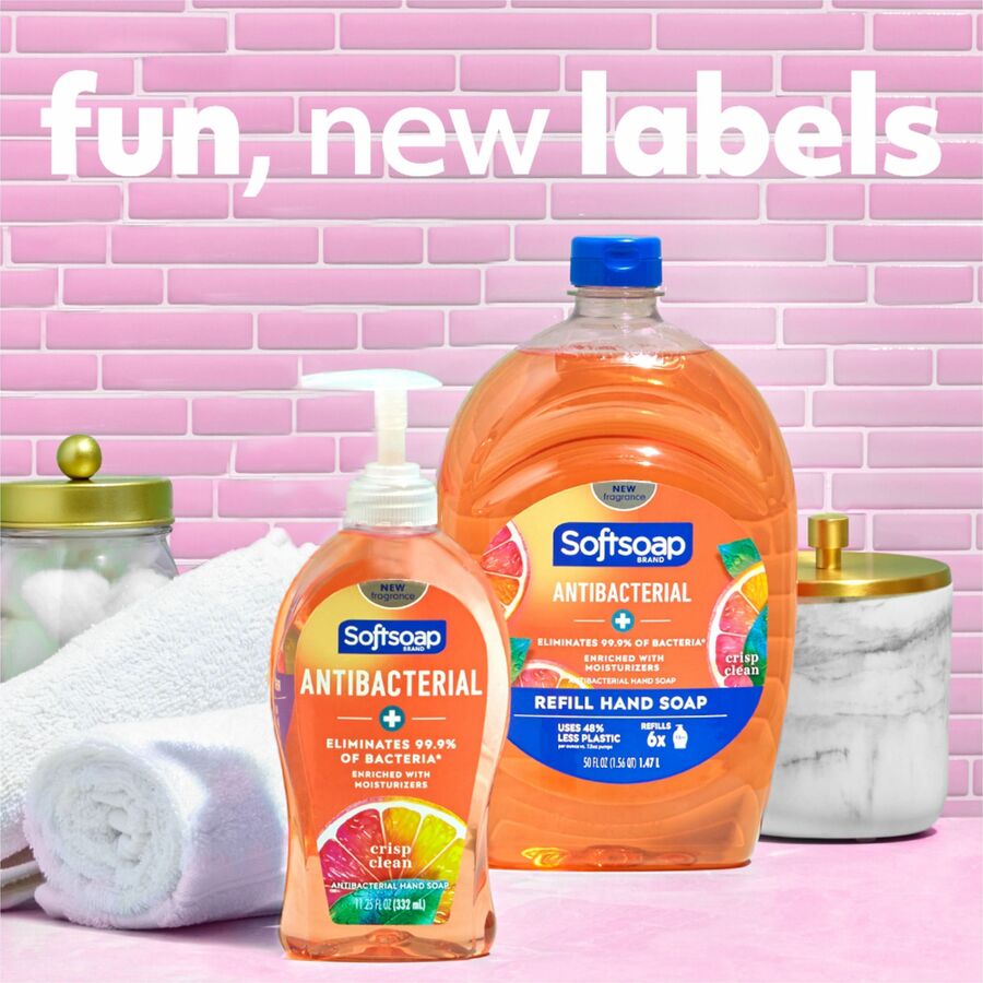 Softsoap Antibacterial Soap Pump 6pk