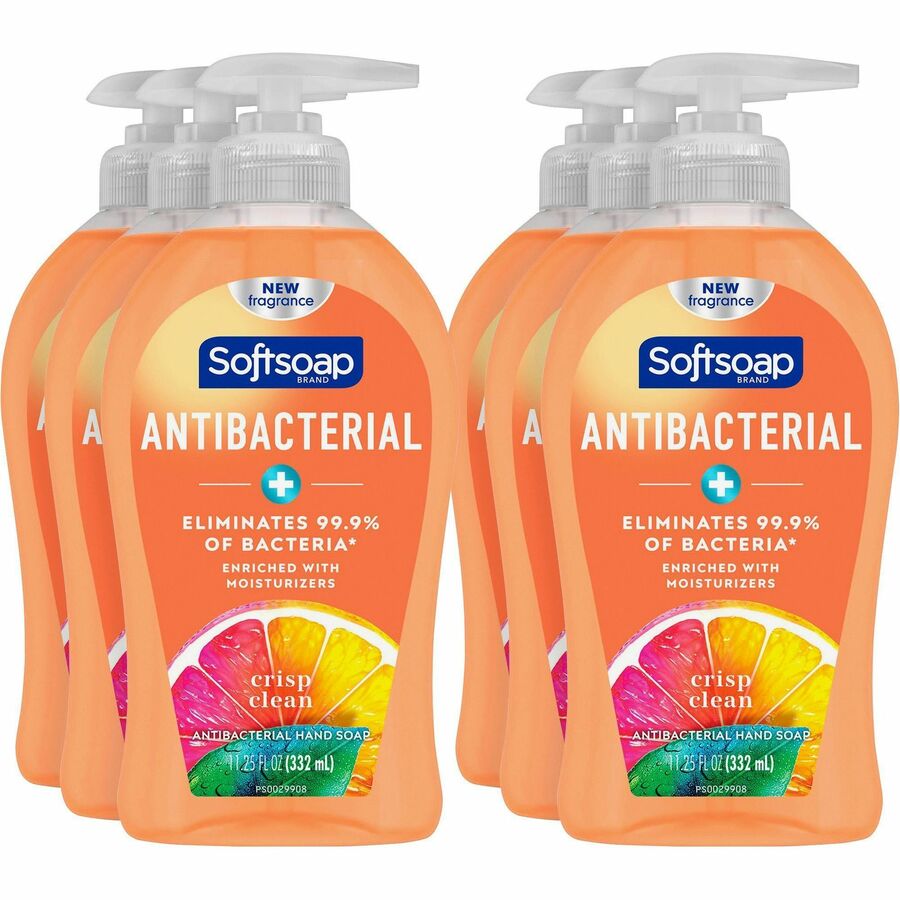 Softsoap Antibacterial Soap Pump 6pk