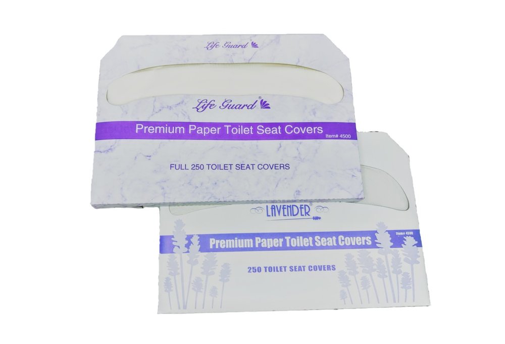 4500 Toilet Seat Cover 100% Virgin Wood Pulp 20/250/5000cs