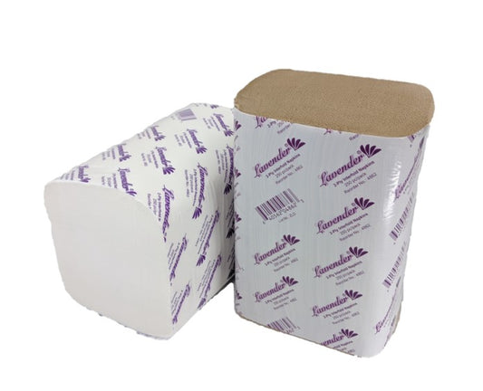 4863 Interfold Napkins White 2ply 24pk/250sh/cs