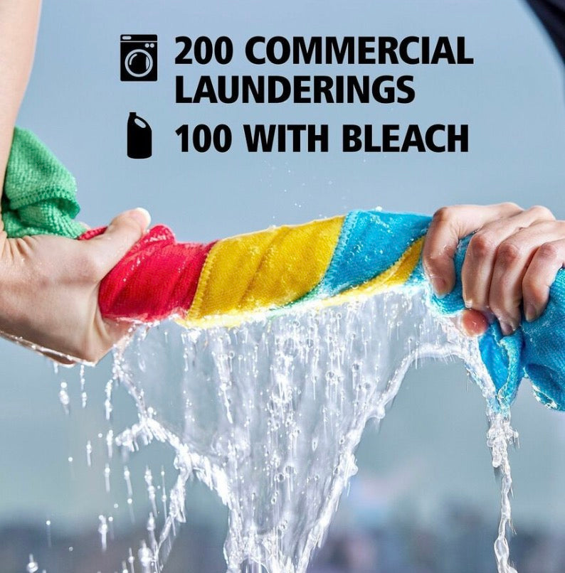 Rubbermaid Commercial Microfiber Cleaning Cloths 24pk