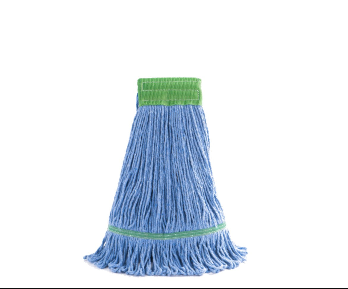 L1624BL Blend Loop-End Mop Wide Blue Large 12pk