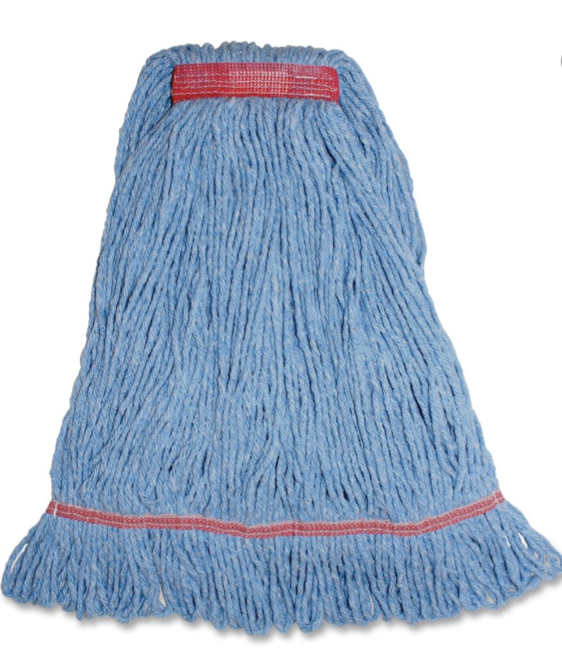 Narrow 1" Band Large Blue Mop head