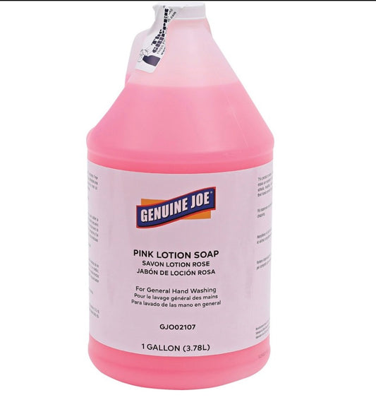 Genuine Joe Pink Lotion Soap 4gal-Case
