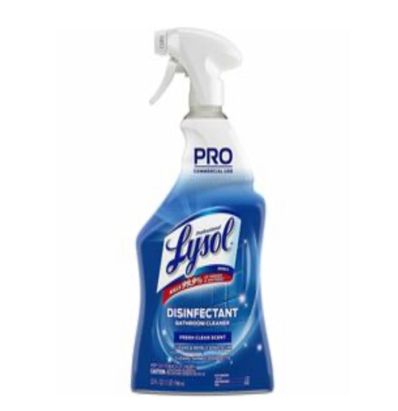 Professional Lysol Disinfectant Bathroom Cleaner
