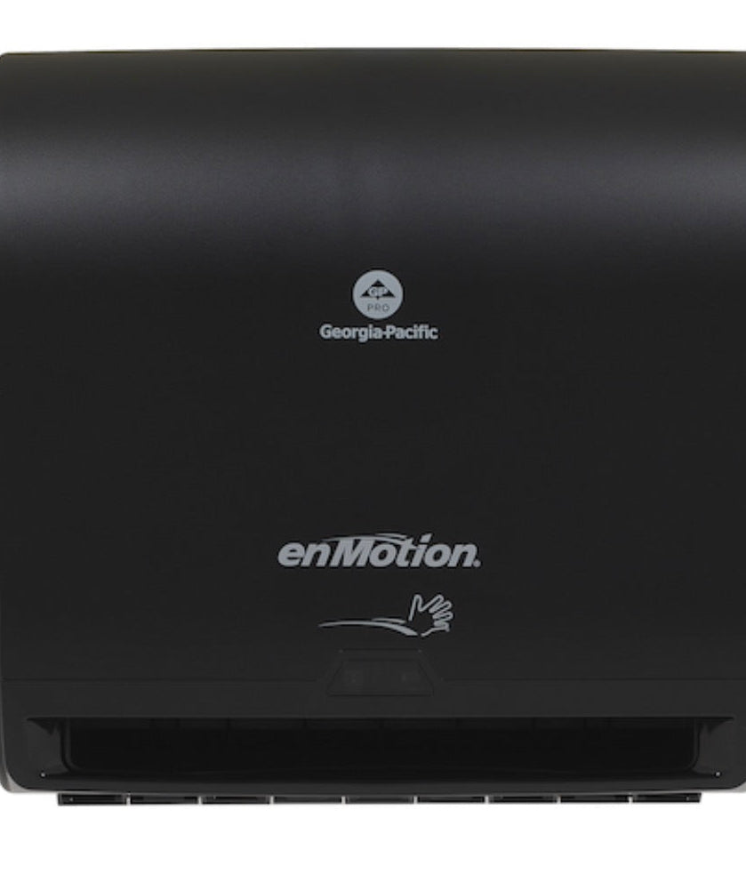 enMotion Impulse 1-Roll Automated Touchless Paper Towel Dispenser, Black