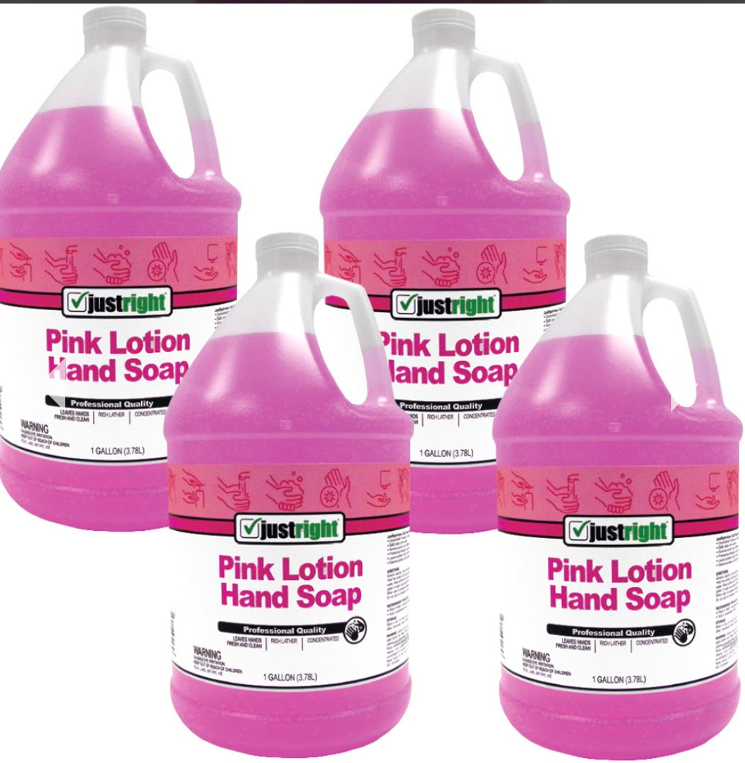 Pink Lotion Hand Soap 4gal Case