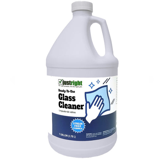 Non-Ammoniated Window & Glass Cleaner – Ready-to-Use, 4-Gallon Case (Just Right)