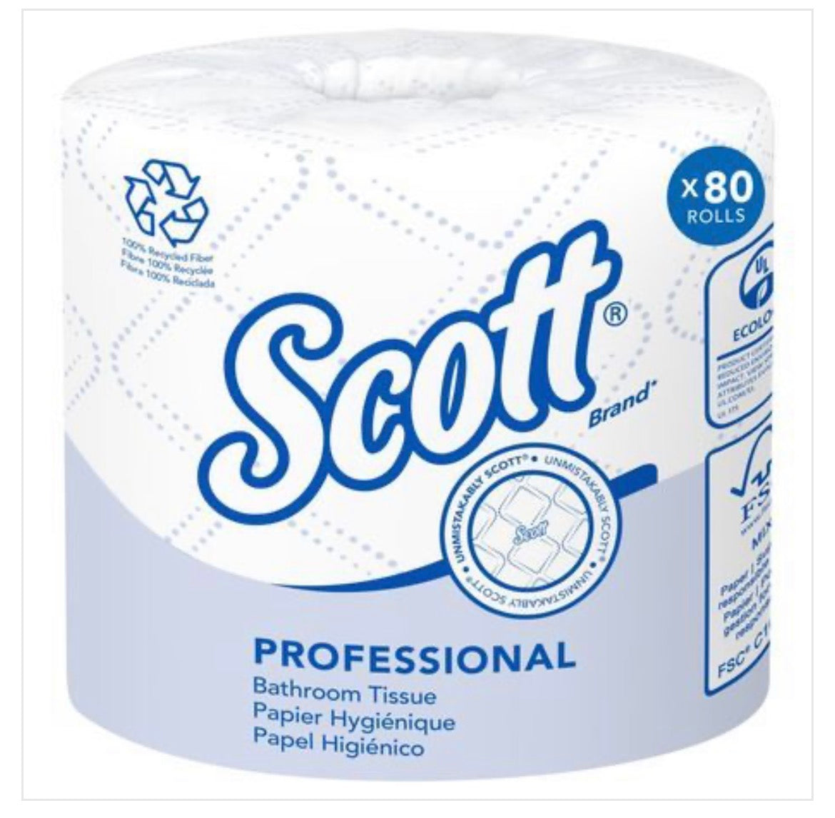 Scott Bathroom Tissue 2ply 80rl/473heets Case