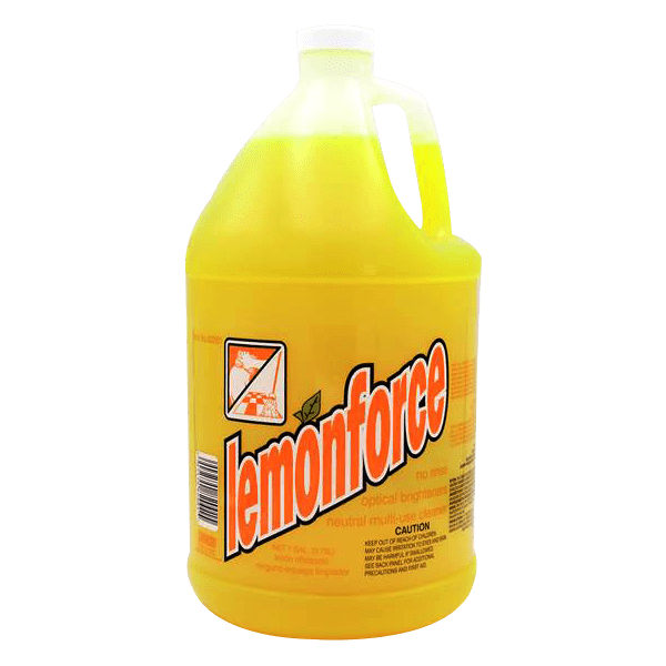 82001 Lemonforce Nuetral Floor Cleaner Gallon 4gl/cs